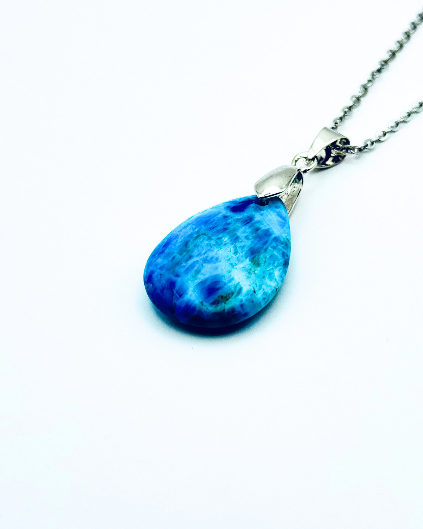 Angel Drop Natural Gemstone Necklace