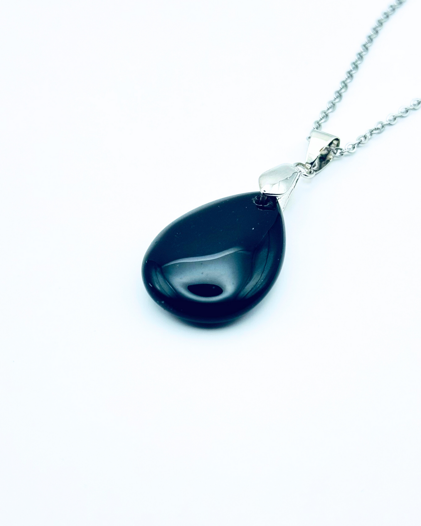 Angel Drop Natural Gemstone Necklace
