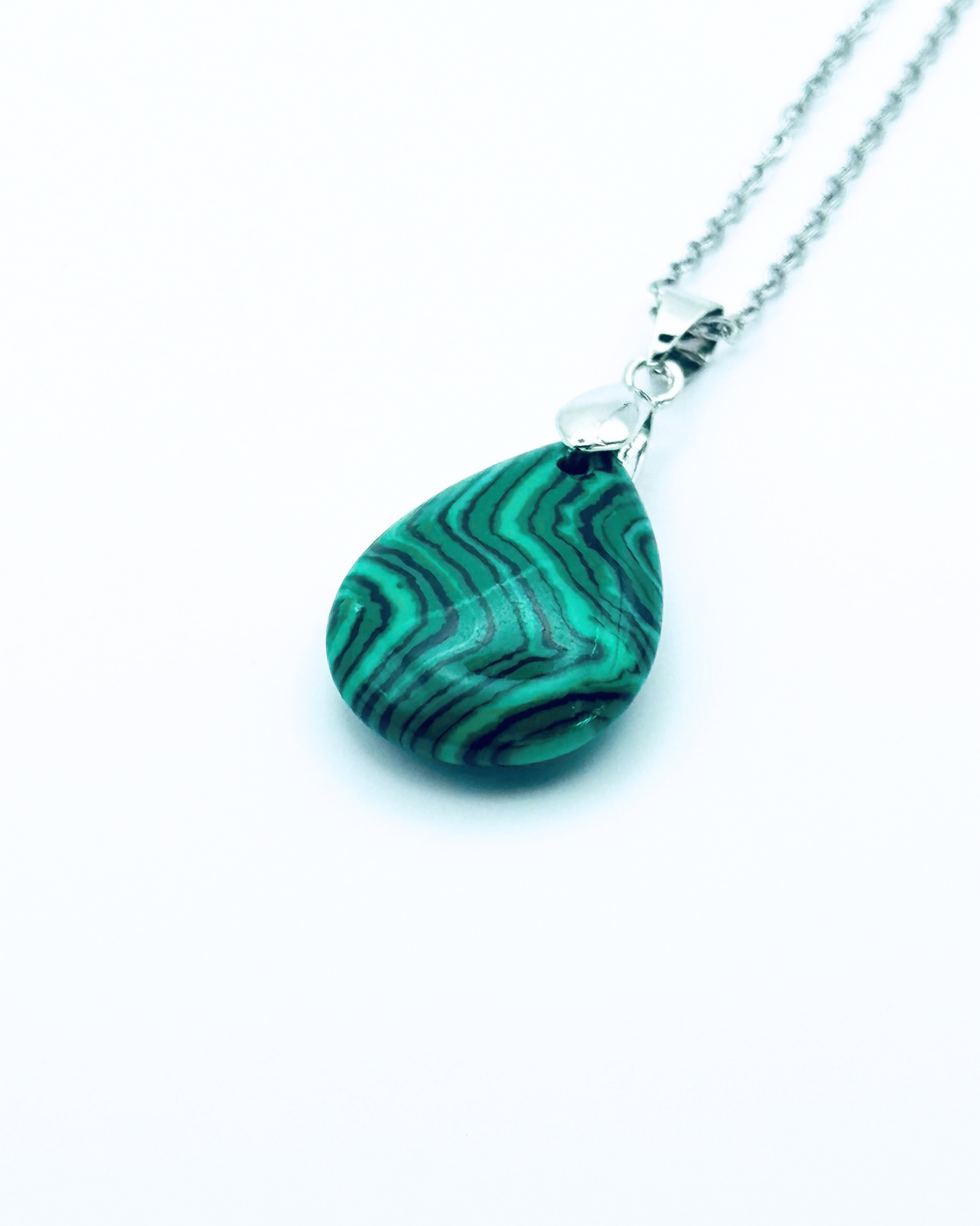 Angel Drop Natural Gemstone Necklace