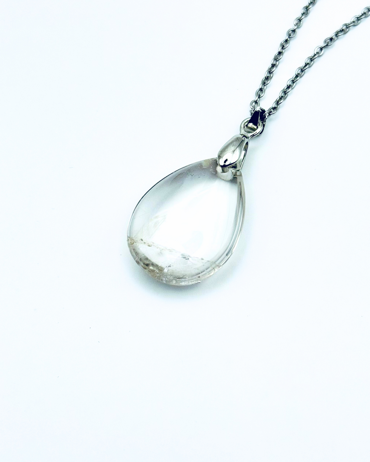 Angel Drop Natural Gemstone Necklace
