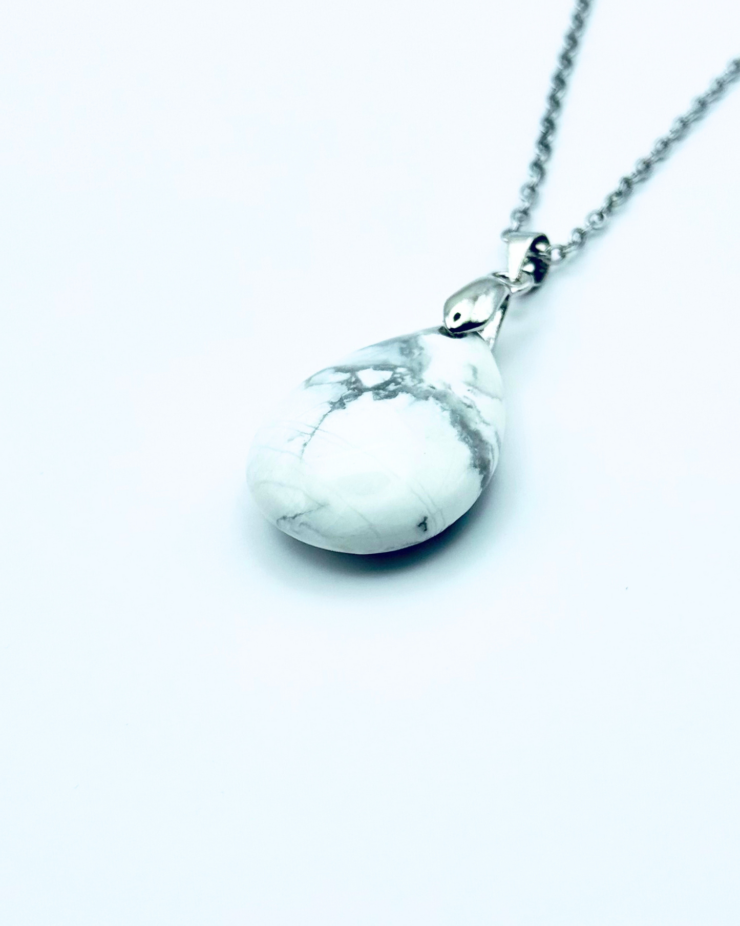 Angel Drop Natural Gemstone Necklace
