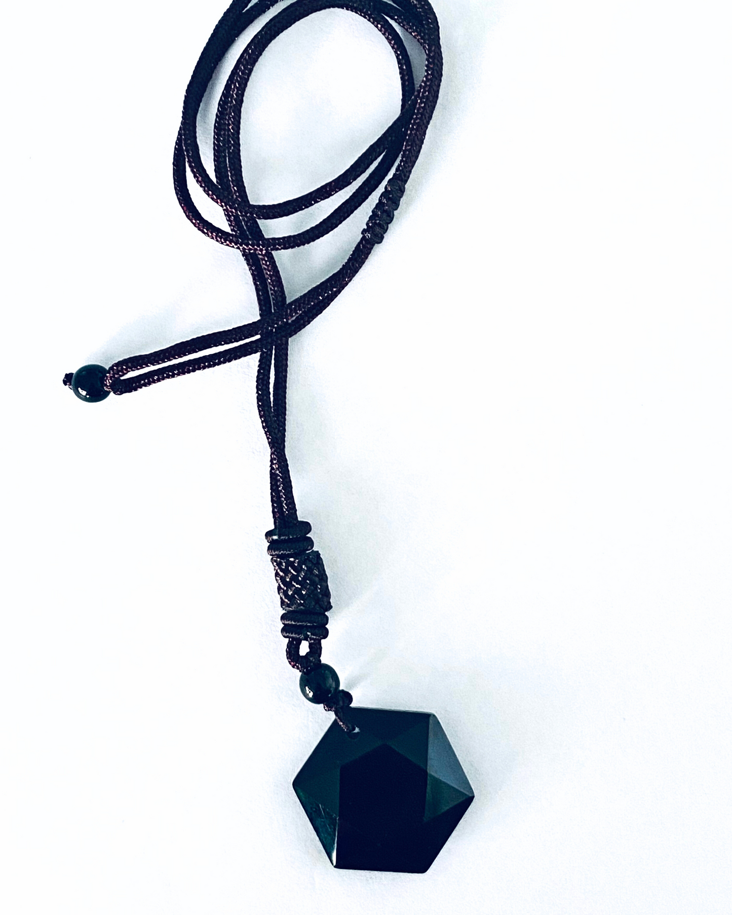 Black Obsidian Star Necklace