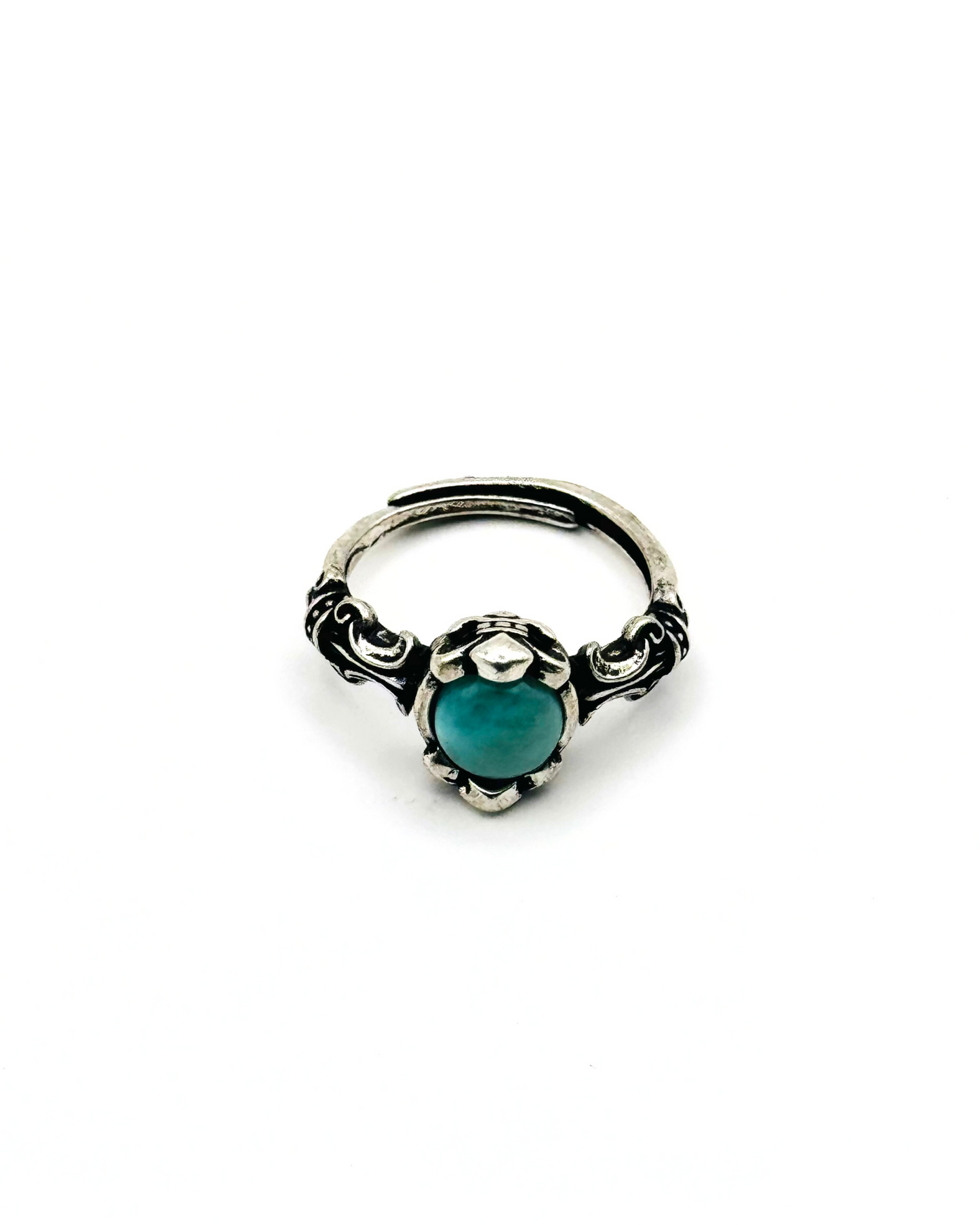 Ivy - Natural Larimar Stone Ring