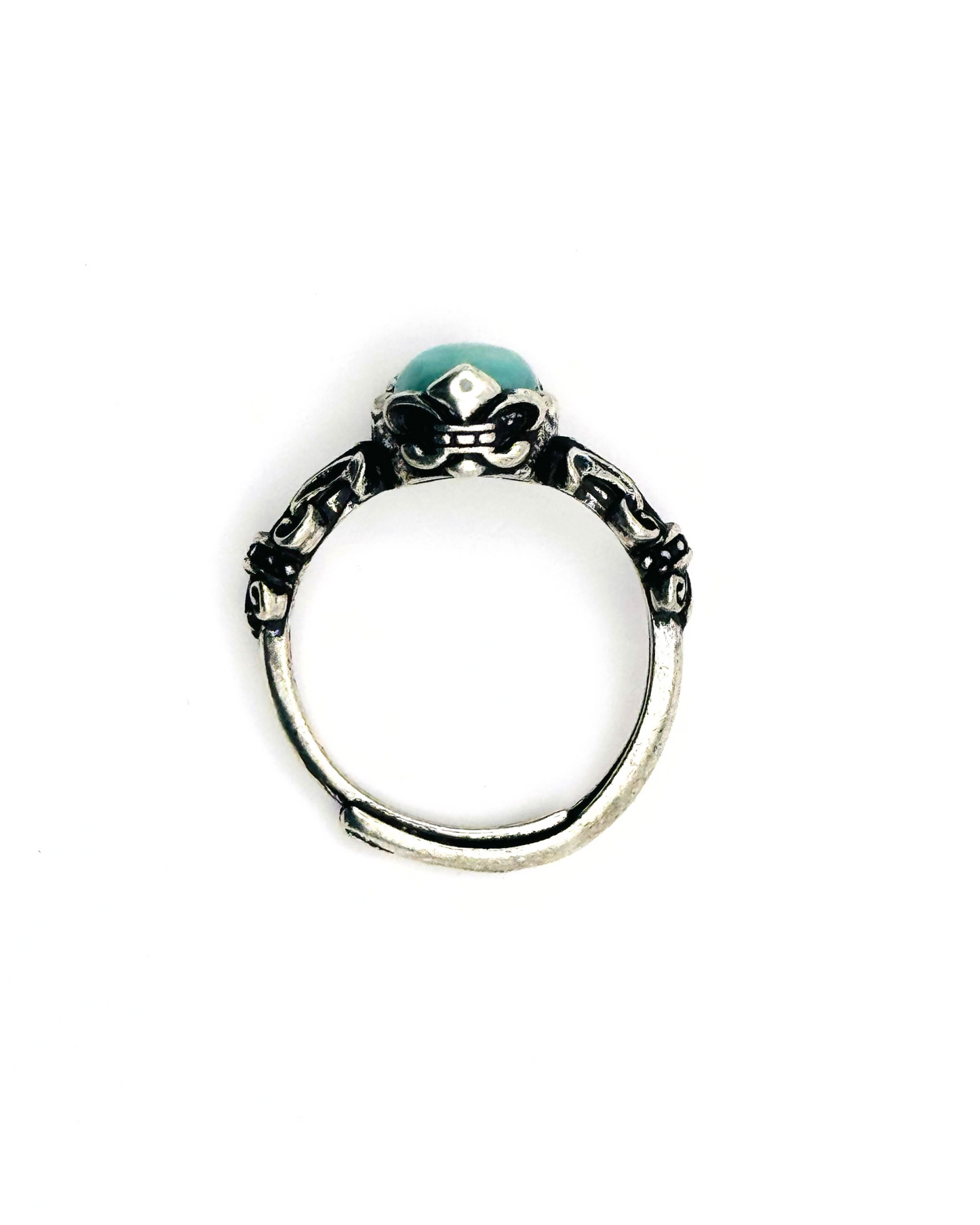 Ivy - Natural Larimar Stone Ring