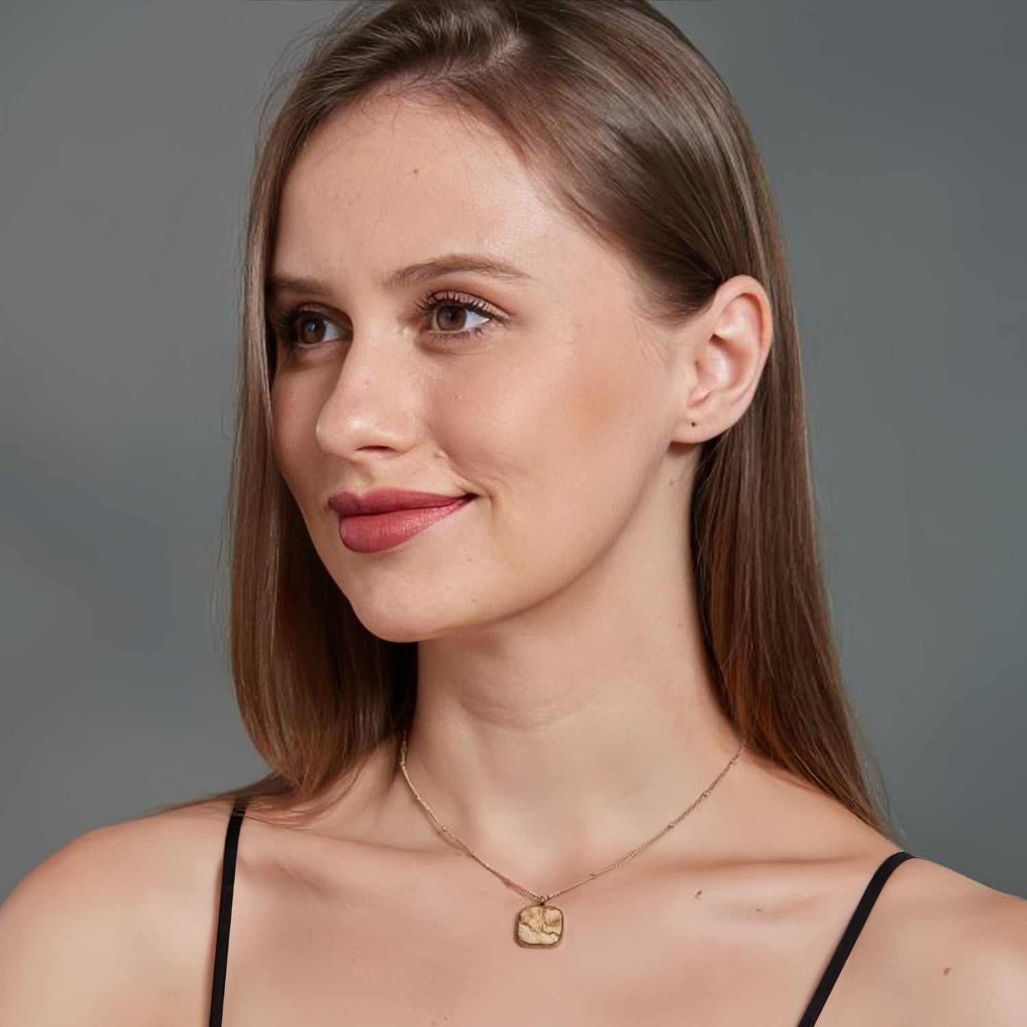Jasper Gemstone Necklace