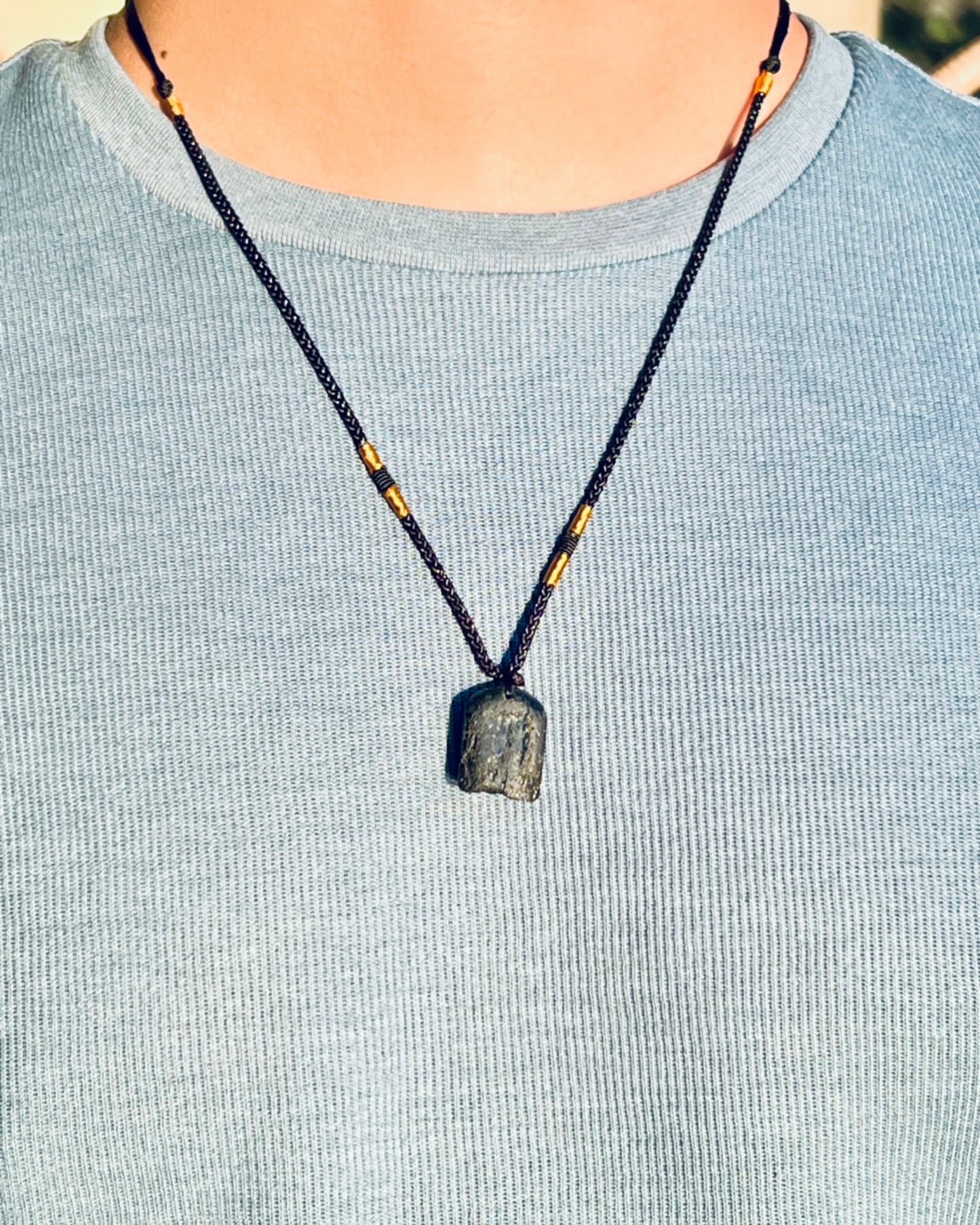 Natural Rough Stone Necklace