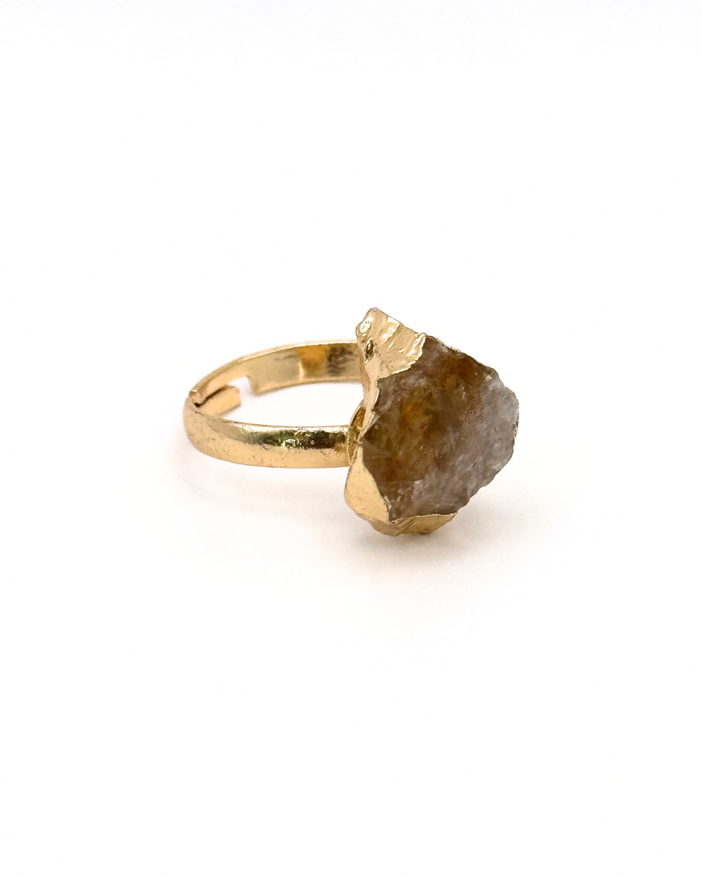 Gama - Natural Rough Stone Ring
